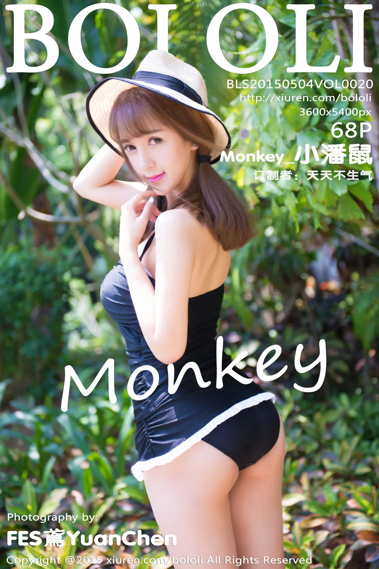 [BoLoli波萝社]Vol.020_嫩模Monkey_小潘鼠三亚旅拍低胸内衣豪乳迷人写真68P-秀人网 - XiuRen.Space